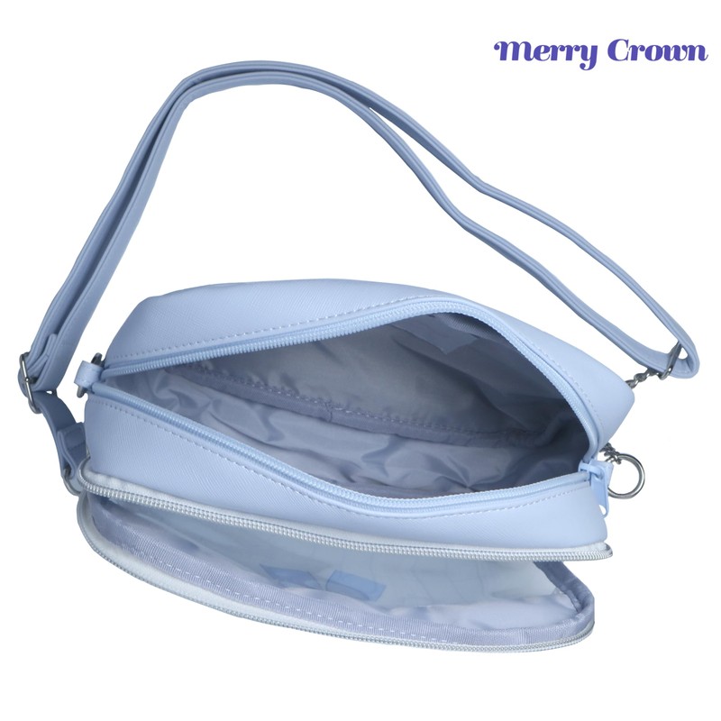 Merry Crown Shoulder Bag, Ribbon, Pearl, Cat, Angel District, Girl,
