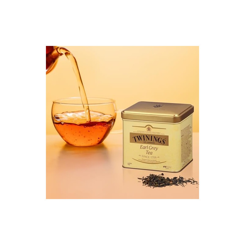 Twinings English Breakfast Tea, Loose Tea, 210ml Tins