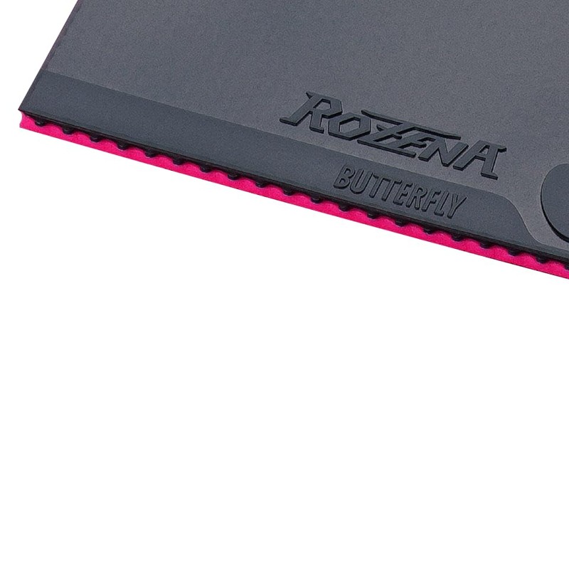 Butterfly (バタフライ) Table Tennis Back Rubber Rosenna 06020 Black Medium