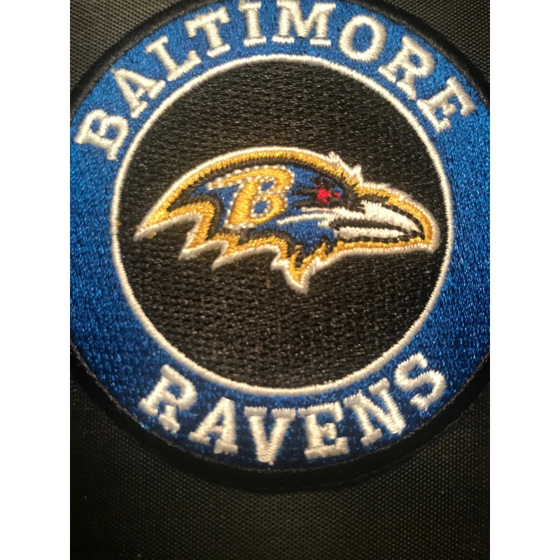 Baltimore Ravens Vintage Rare Embroidered Iron On Patch 3” X