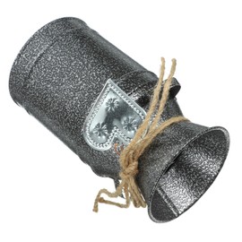 BESPORTBLE Elegant Iron Bucket Vase Vintage Metal Pitcher for Dried Flower Display Rustic Home Decor