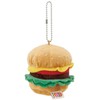 Skater BACH1 Burger Conx Mascot Keychain with Ball Chain