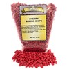 Cherry Baking Chips, Bulk Size, (1 lb. Resealable Zip Lock