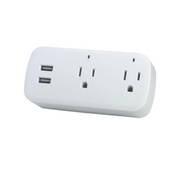 Smart Life Surge Protector Dual Mode (Support WIFI) 4 Outlet WiFi Smart Plug, WiFi, Powerful 16A 3500 Watt Output, Compatible with Alexa, Google Home, Voice Control, Smart Life and Manual App