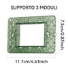CILIA Compatible with Vimar Plana, Bracket for Box 502 503