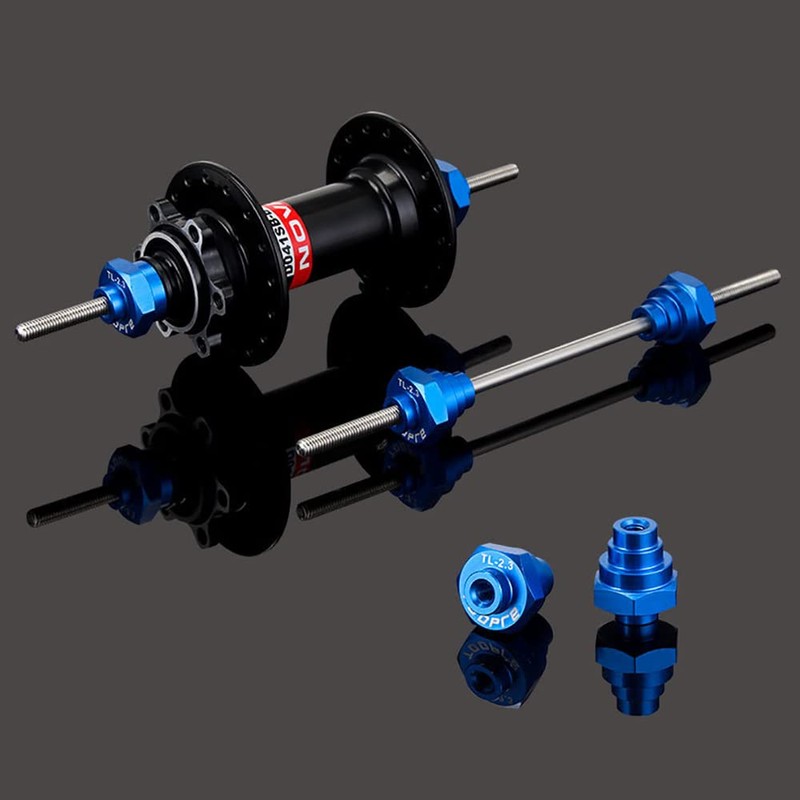 XBERSTAR Bicycle Wheel Truing Stand Thru Axle Adapter 12/15/20mm freehub