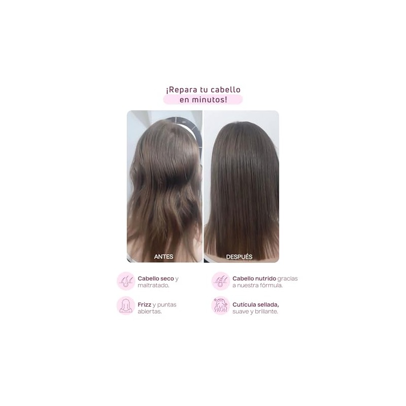 Kaba Mascarilla para el Cabello - Tratamiento para Cabello Maltratado