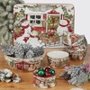 Certified International Holiday Magic Snowman 3-D Cookie Jar, 78 oz.