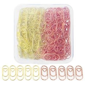 160 PCS Heart Shaped Paper Clips 0.78inch Small Metal Paper Clips Versatile Paper Clips for Document Organizing, Bookmark, Decorative Invitations Paperclips