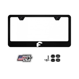 BLVD Forgiato Wheels License Plate Frame | Street Racing Performance | USA