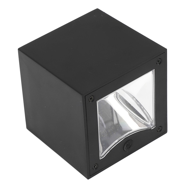 Solar Square Wall Light Wiring Free Intelligent Light Control Fence