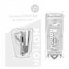 Kamio Japan 225608 Compact Stapler, MOTiON Clear,
