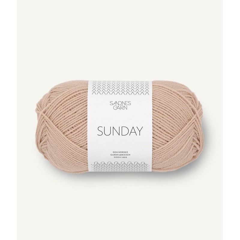 Sandnes Garn Sunday 50 g col.4236 deep red