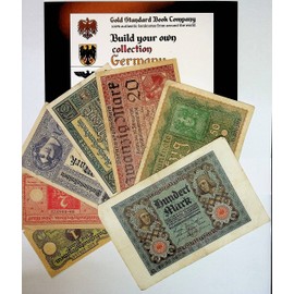 1921 Germany Full Set of 1 to 100 banknotes (Build Your Own Collection)