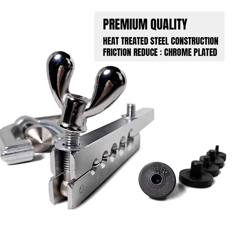 Thorstone Double & Single Flaring Tool Kit for Brake Line