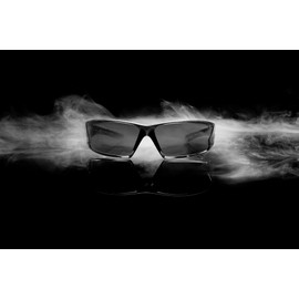 Ironwear 3085 Safety Glasses Anti-Fog ANSI Z87 Compliant with UVA and UVB Protection (Black/Gray)