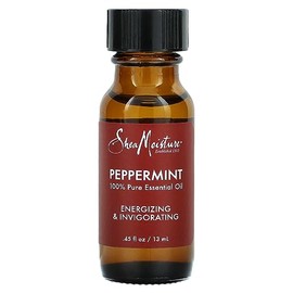 Sheamoisture 100% Pure Essential Oil to Uplift and Energize Peppermint Body Oil Sulfate Free and Paraben Free 0.45 oz