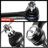 A-Premium Set of 4, Front Inner Outer Tie Rod End