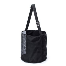 HERSENT Horse Feed Bag, Heavy Duty PVC Mesh Bag, Feed Rite Bag，Grazing Muzzle for Horses, Compact with Adjustable Strap, Durable Snap and Elastic Straps (Medium)