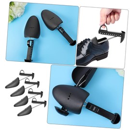 FOMIYES 3 Pairs of Adjustable Shoe Stretchers Anti-Deforming Shoe Expanders for Leather and Black for Men and Women