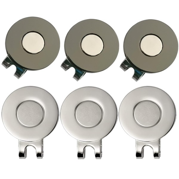 ADHERE Golf Hat Clip Golf Ball Marker Holder Magnetic Golf