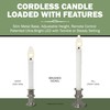 612 Vermont Ultra-Bright LED Window Candles with Timer, Remote Control,