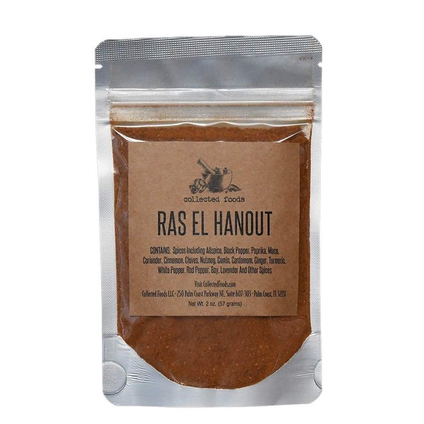 Gourmet Ras El Hanout Moroccan Spice Blend: Authentic Moroccan Seasoning by Collected Foods