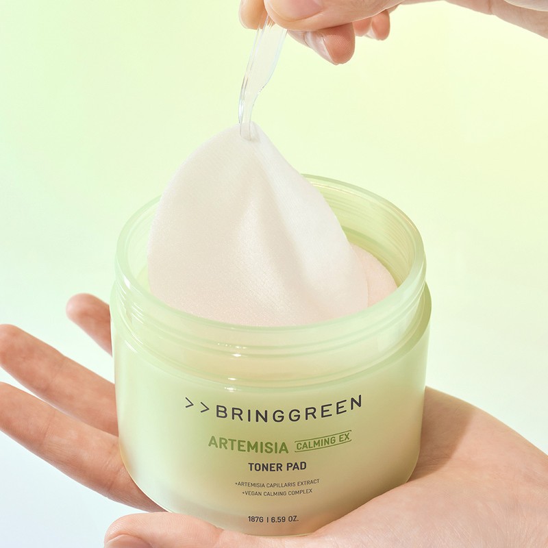 BRINGGREEN Artemisia Calming EX Toner Pad 75P - BRINGGREEN Artemisia