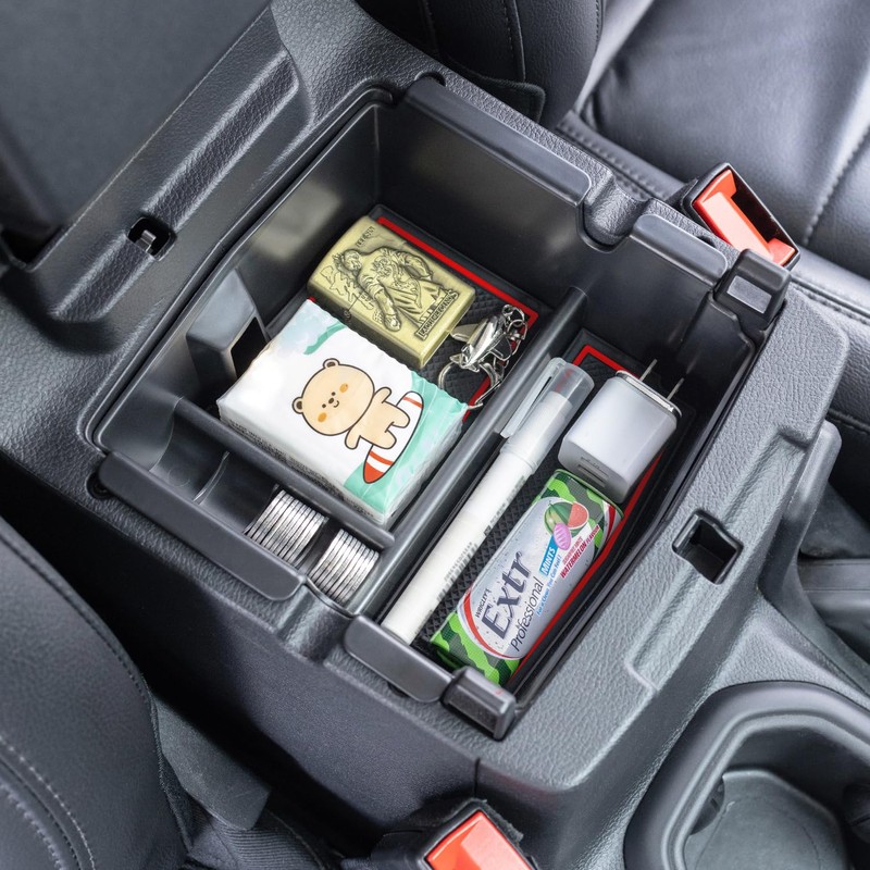 PIMCAR Center Console Organizer for Jeep Wrangler JL/JLU (2018-2025) &