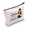 PYOUL Kosmetiktasche, TV-Show-inspiriertes Geschenk Just Happens to Be D, Kosmetiktasche,