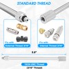 Mornajina 10 Packs 5.9 Inch Flexible Mister Nozzle Extensions, Brass