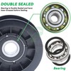 POSEAGLE GX20286 V Idler Pulley with GX20287 Flat Idler Pulley