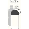 BE-SIDE Plastic Bottle Cooler, Living Bottle Cooler for 16.9 fl