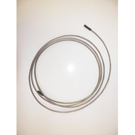 1/8" BRAIDED STAINLESS STEEL EXPANDABLE FLEX SLEEVE, WIRING HARNESS, LOOM, FLEXABLE WIRE COVER (5 FEET)