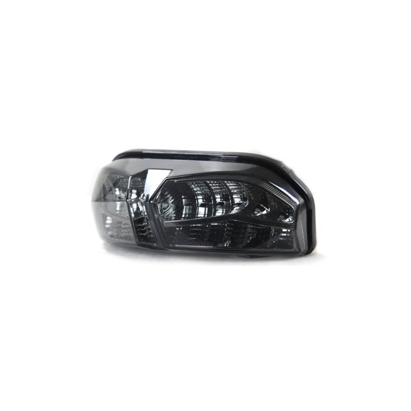 Integrated Sequential LED Tail Lights Smoke Lens for 2006-2015 Yamaha