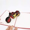 Motorcycle Pop up Card, 3D Card for All Occasions -