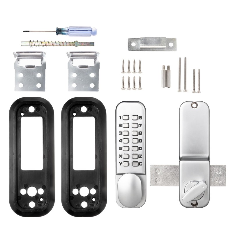 MUTEX Combination Door Lock MX250 Mechanical Keyless Surface Mount Deadbolt