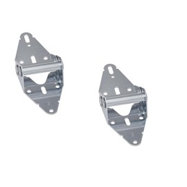 Garage Door Hinge Garage Repair -14 Gauge Steel with Galvanized Finish - Residential/Light Commercial Garage Door Replacement | Heavy Duty (Hinge #3 (Set of 2))