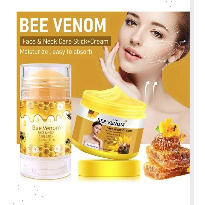5pcs Honey Bee Venom Skincare Set - Eye Cream Stick