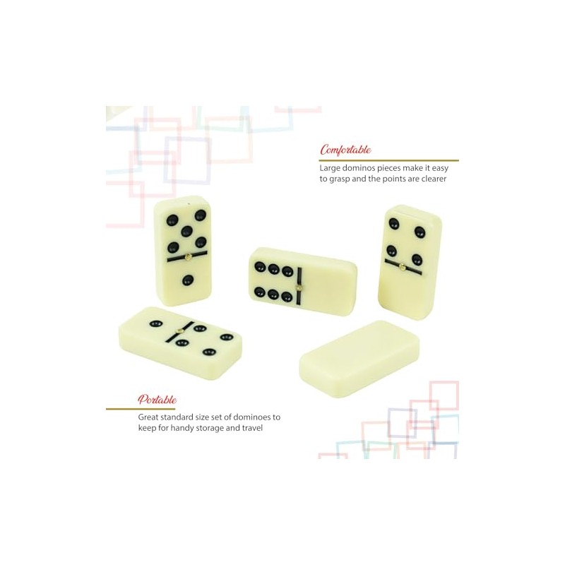 ERLLE - Variacion de Dominos (Domino Clasico - Simil Cuero)