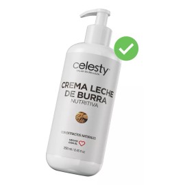 Celesty Crema Leche De Burra Antioxidante 250ml Celesty® Envío