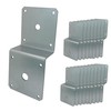 Galvanized Deck Joist Tie Plate, Z Bracket for 2x4 Cross