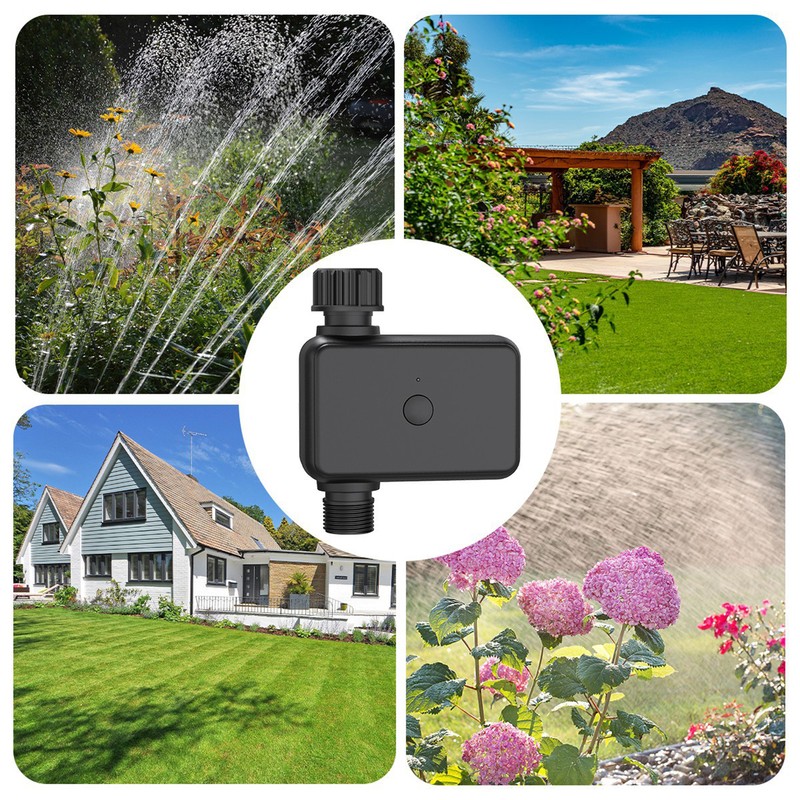 Smart BT Watering Timer Hose Faucet Sprinkler Timer with Rain