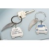 Guardian Angel Car Keyring with Inscription - ‘Angels Accompany Your