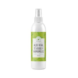 Tónico De Aloe Vera,Té Verde  Hamamelis Hidratante Facial 500 Ml Productos Mart Mexico                                                                