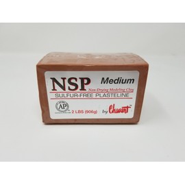 Chavant NSP Medium (Brown) 2 Lb Brick