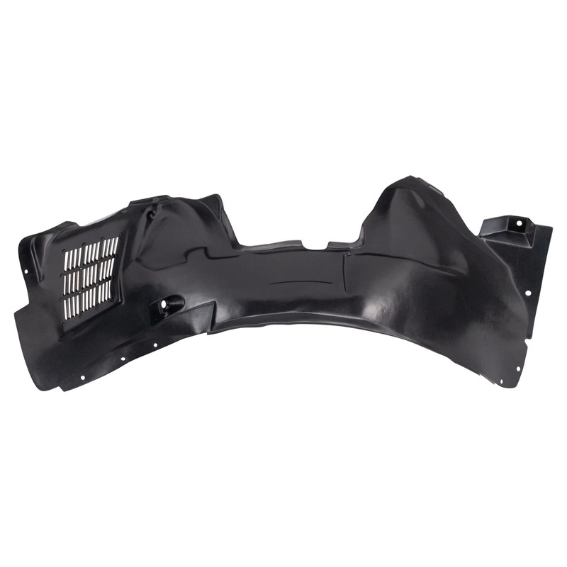 TRQ Front Right Inner Fender Liner Black Passenger Side Compatible
