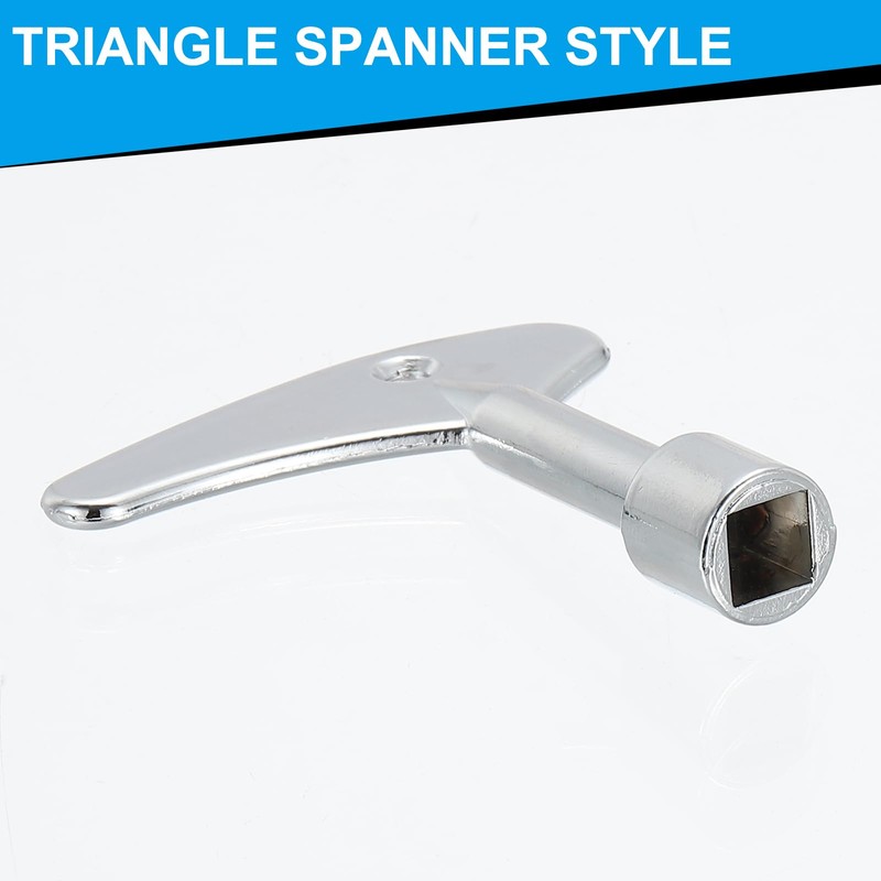 PATIKIL 2pcs Square Spanner Key, Square Utility Service Keys Socket