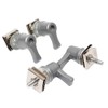 AQIMY Motorcycle Saddlebag Lever Lock Bolt Nut Kit for Harley