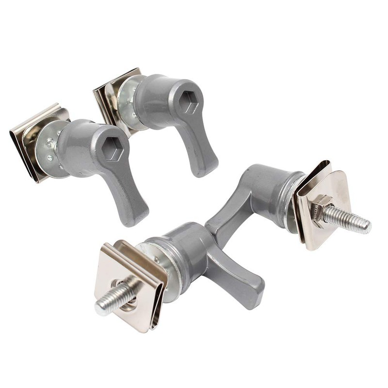 AQIMY Motorcycle Saddlebag Lever Lock Bolt Nut Kit for Harley